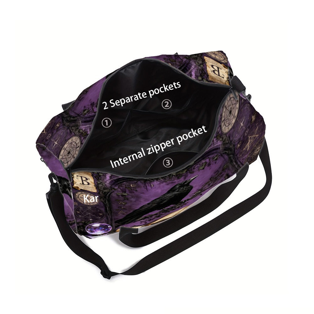 Carry On Luggage – Polyester, Large Capacity, Adjustable Strap, for Travel – detail view 6