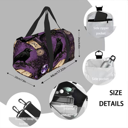 Carry On Luggage – Polyester, Large Capacity, Adjustable Strap, for Travel – detail view 9