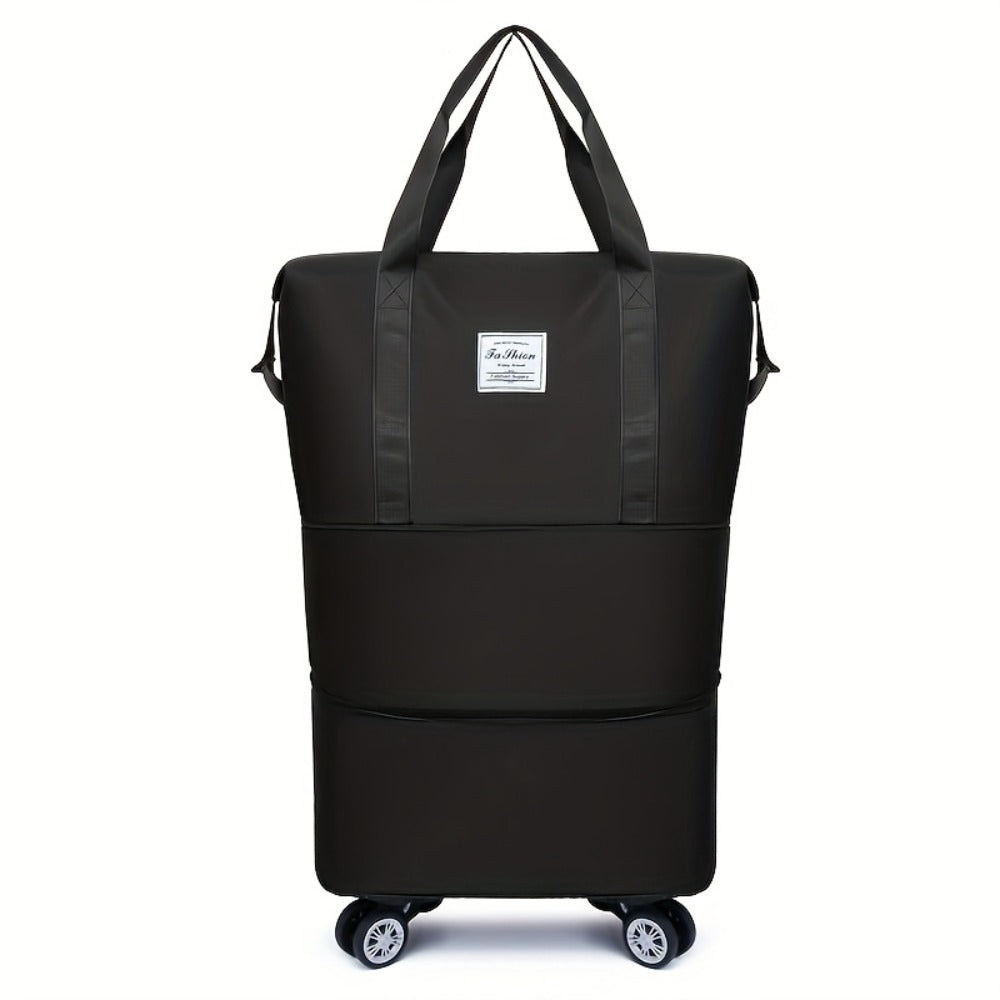 Carry On Luggage – Soft Shell, Expandable, Foldable, Spinner Wheels – alternate view