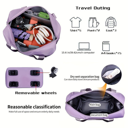 Carry On Luggage – Soft Shell, Expandable, Foldable, Spinner Wheels – detail view 4