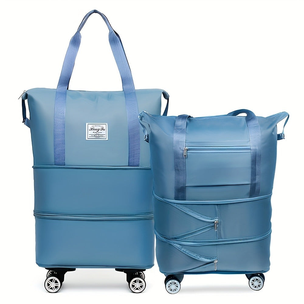 Carry On Luggage – Soft Shell, Expandable, Foldable, Spinner Wheels – detail view 6