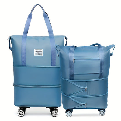 Carry On Luggage – Soft Shell, Expandable, Foldable, Spinner Wheels – detail view 6