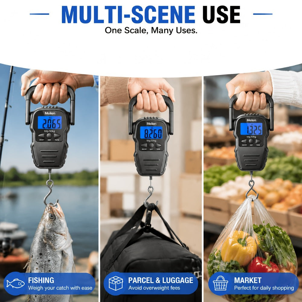 Carry On Luggage – for Travel, Digital Scale 110lb 50kg Portable – detail view 6