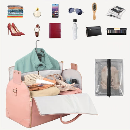Carry On Luggage – for Travel, Garment In Hanging Duffle Carry – detail view 7