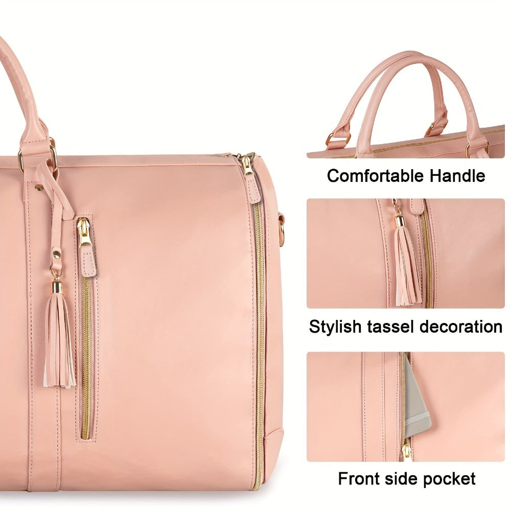 Carry On Luggage – for Travel, Garment In Hanging Duffle Carry – detail view 9