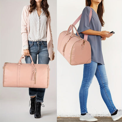 Carry On Luggage – for Travel, Garment In Hanging Duffle Carry – front view