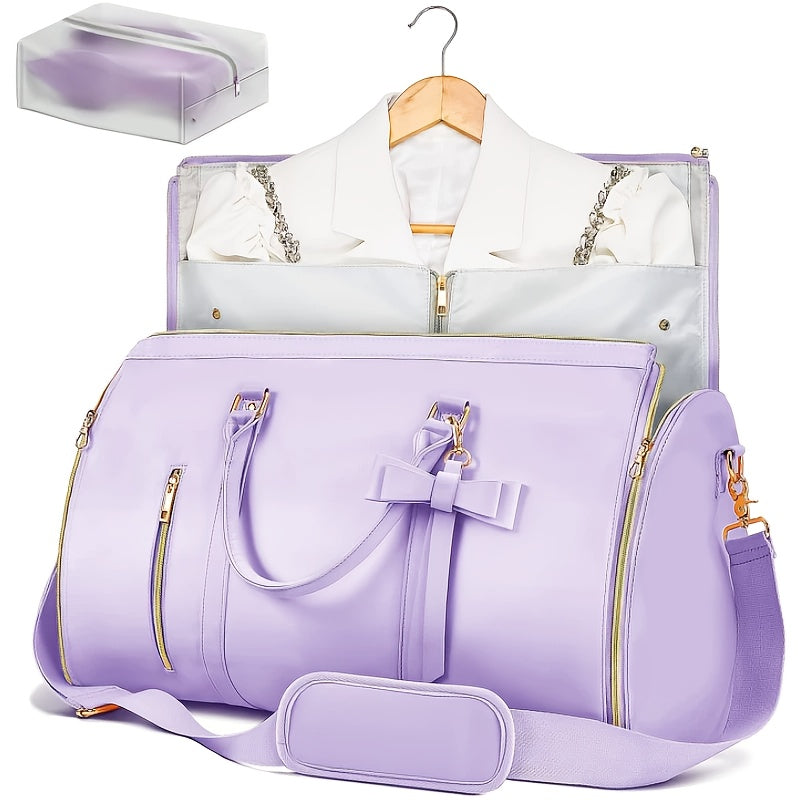 Carry On Luggage – for Travel, Garment In Hanging Duffle Carry – alternate view