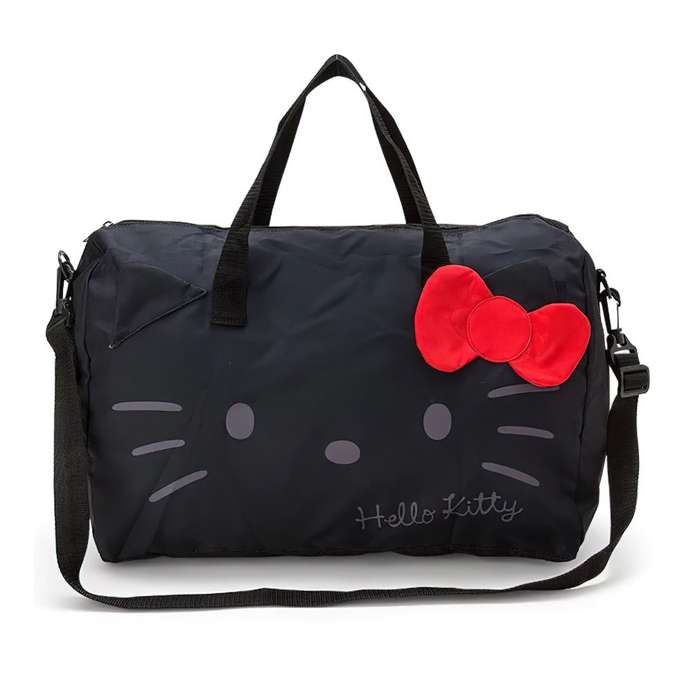 Carry On Luggage – for Travel, Hello Kitty Duffel Shoe Compartment – front view