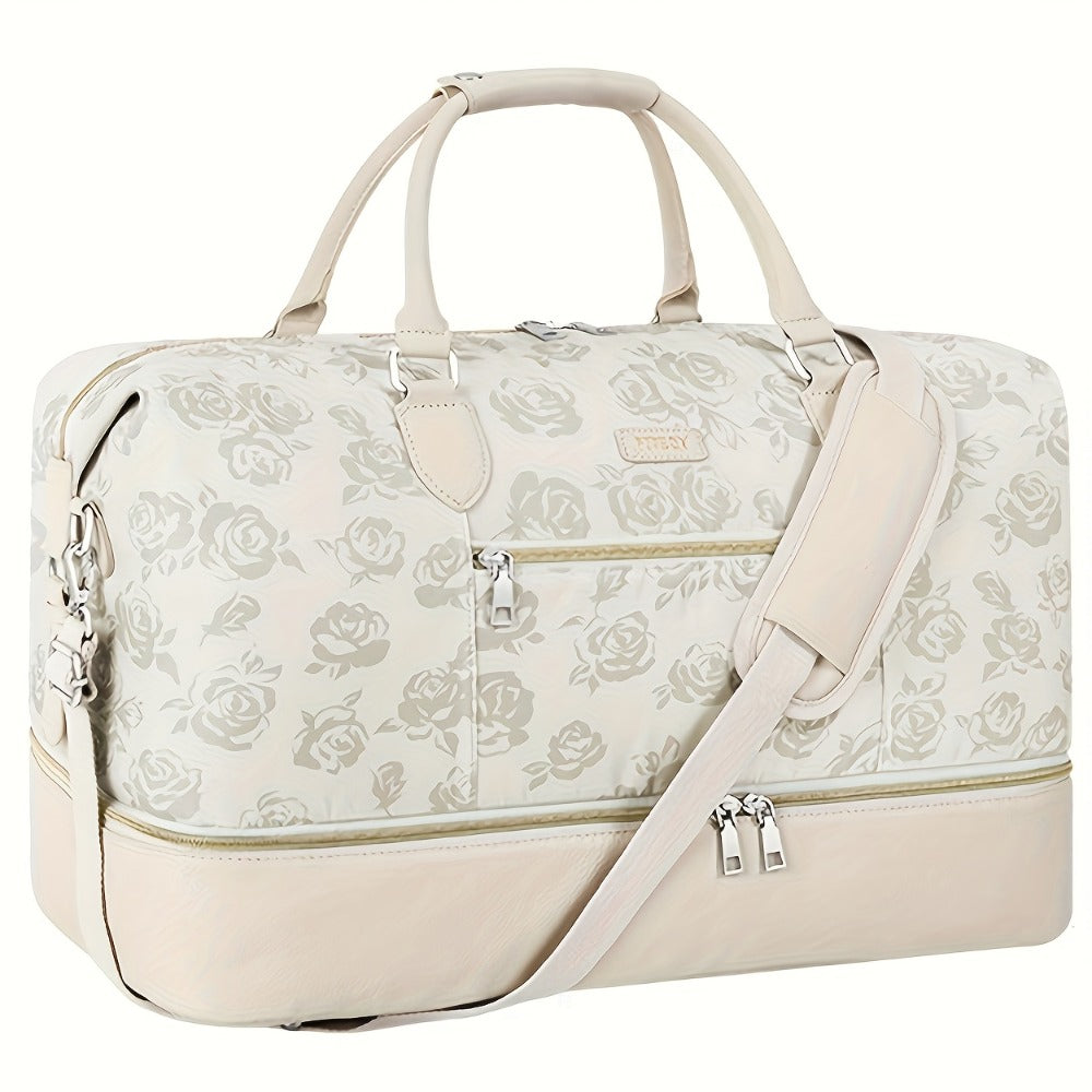 Carry On Luggage – for Travel, Large Weekender Shoe Compartment Duffel – detail view 5