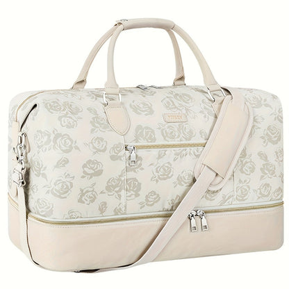 Carry On Luggage – for Travel, Large Weekender Shoe Compartment Duffel – detail view 5