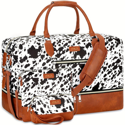 Carry On Luggage – for Travel, Large Weekender Shoe Compartment Duffel – detail view 13