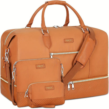 Carry On Luggage – for Travel, Patterned Weekender Shoe Compartment Large – detail view 9