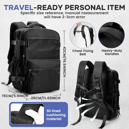 Carry On Luggage – for Travel, Vacuum Compression Air Pump Carry – detail view 16