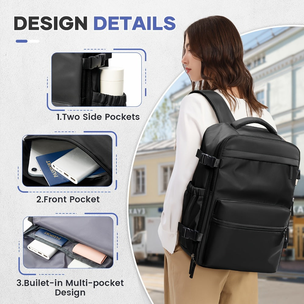 Carry On Luggage – for Travel, Vacuum Compression Air Pump Carry – detail view 4