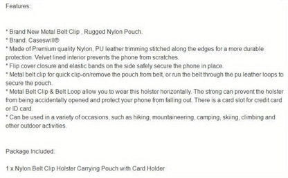 Phone Case Rotating Belt Clip Holster with Card Slot and Snap Closure for iPhone 16E and iPhone 17 Series