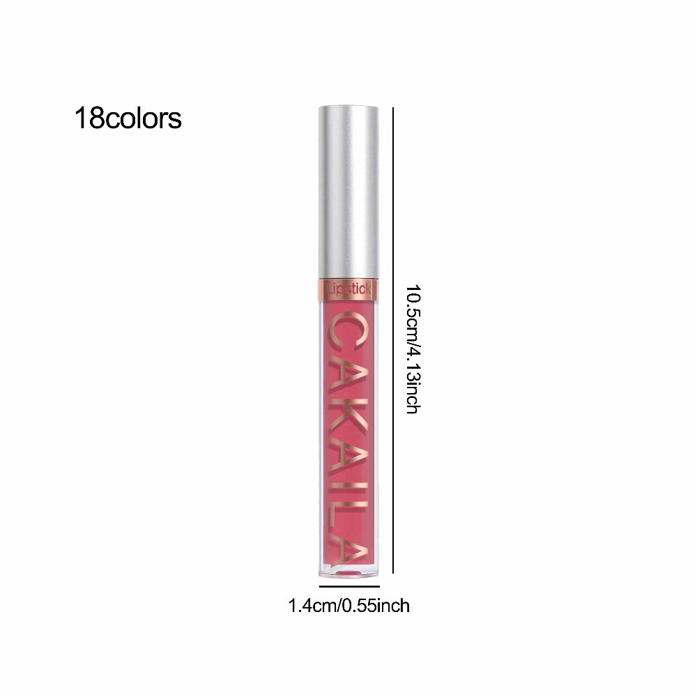 18-Piece Matte Lipstick Set for Women — Long-Wearing Smudge-Proof Moisturizing Liquid Formula, Smooth Creamy Velvety Finish, All-Day Comfortable Wear, Multi-Shade Lip Color Collection Gift