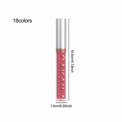 18-Piece Matte Lipstick Set for Women — Long-Wearing Smudge-Proof Moisturizing Liquid Formula, Smooth Creamy Velvety Finish, All-Day Comfortable Wear, Multi-Shade Lip Color Collection Gift