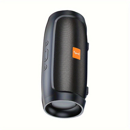 Portable Bluetooth Speaker with RGB Lights & Subwoofer – 5.2 Panoramic Surround Sound, Dual Speakers, Small Stereo Wireless Speaker for Home, Desktop, Holiday Gift for Men & Women