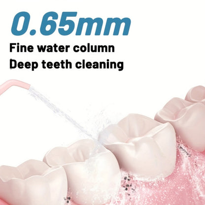 320ml USB-C Rechargeable Water Flosser with Four Nozzles, IPX7 Marking and Four Gradient Color Options