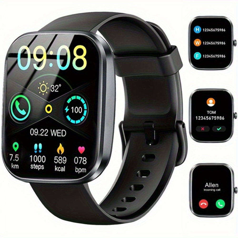 Smartwatch with 1.91-Inch Touchscreen, 112 Sport Modes, Activity Tracking and 4 Color Options