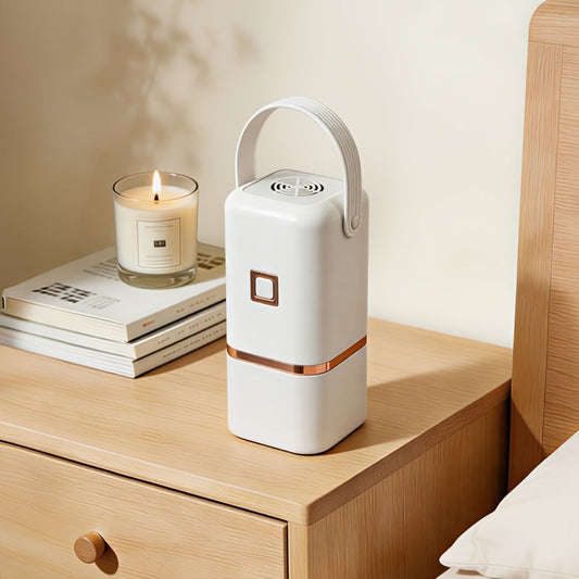 Foldable Portable Electric Clothes Dryer Compact Lightweight Travel Drying Machine for Apartments Dorms RVs Hotels Quick Dry Clothes White Gold Frame