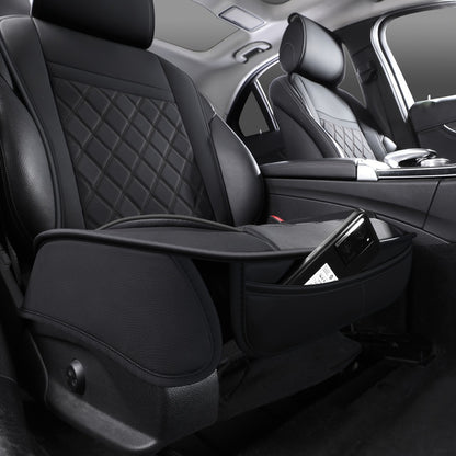 Car Seat Covers Front Pair with Full-Surround High-Back Design and Fifteen Color or Pattern Options
