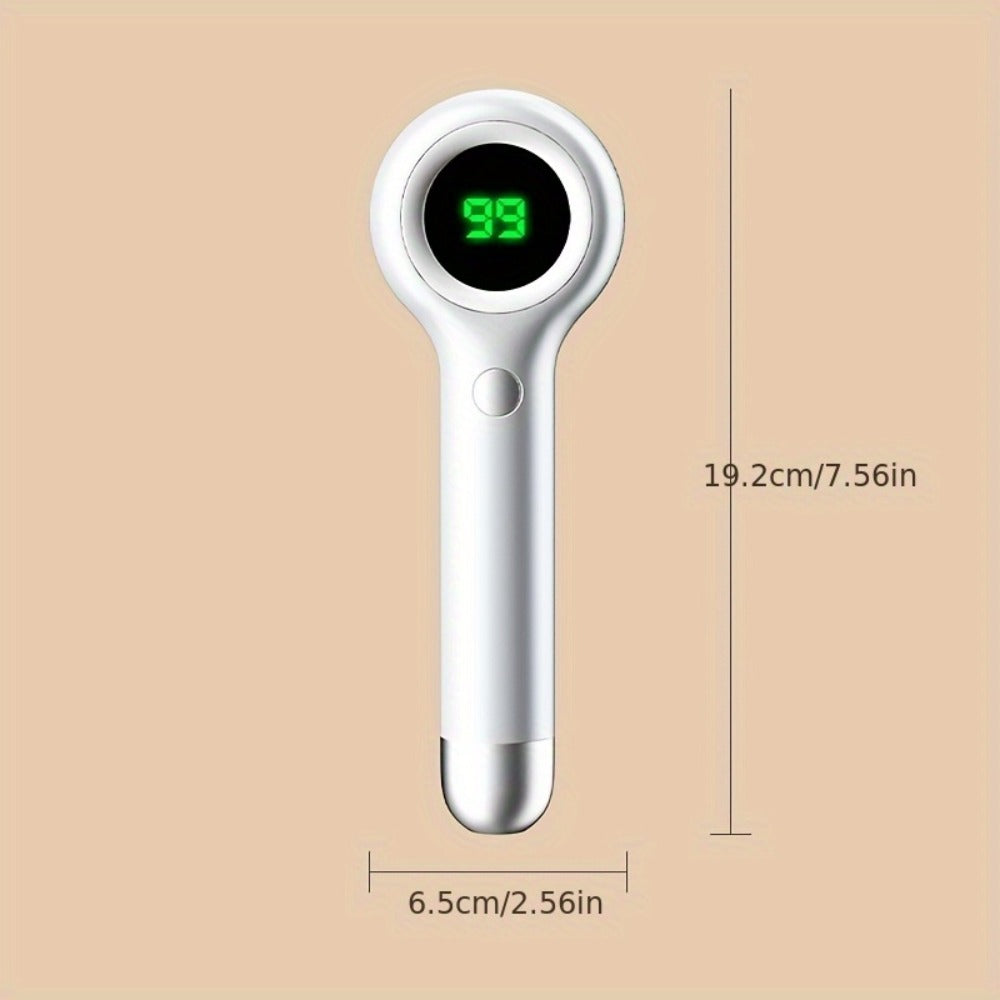 Electric Foot Callus Remover Kit USB Rechargeable with 3 Interchangeable Heads, 2 Speeds & Built-In Dander Vacuum – Professional Pedicure Tool for Smooth Soft Feet & Cracked Heel Repair, Green White