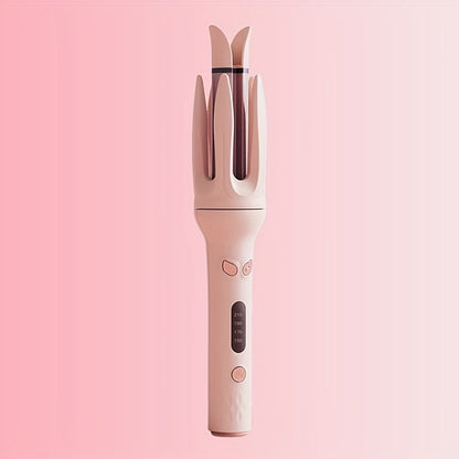 Automatic Hair Curler 28mm Barrel Negative Ion Technology 4 Temperature Settings Fast Heating Portable Travel Hair Curling Wand for Easy Curls Women Gift