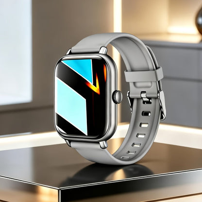 Couple's Set Smartwatch with Voice Assistant – Wireless Calling, Built-in Speaker, Music Control, Fitness Tracker – Matching His & Hers Gift Set Black Pink Silver – iPhone & Android Compatible
