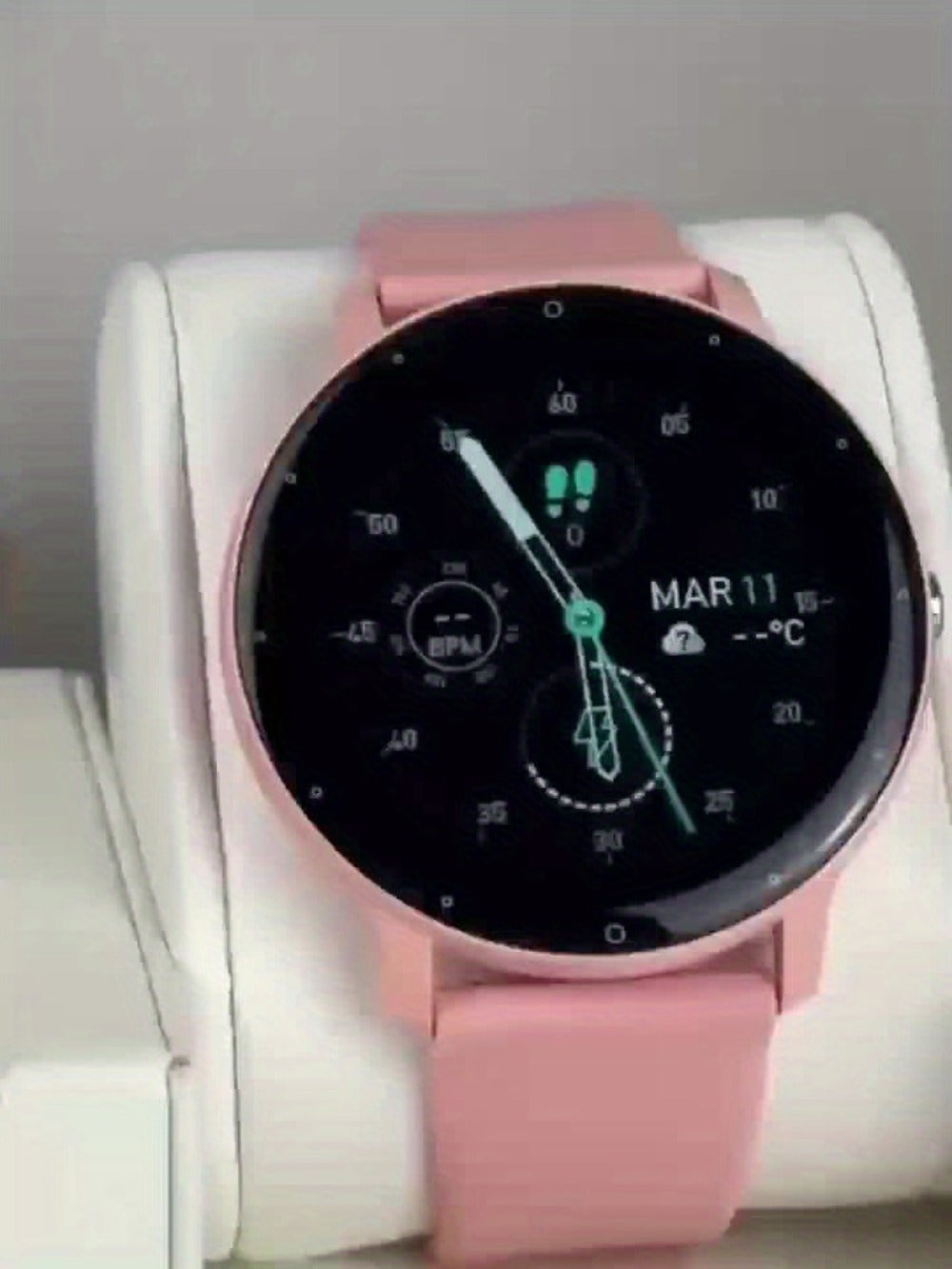 Smart Watch Round Display with Wireless Calling, Voice Assistant and Single or Two-Watch Options
