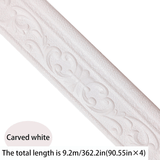Carved white