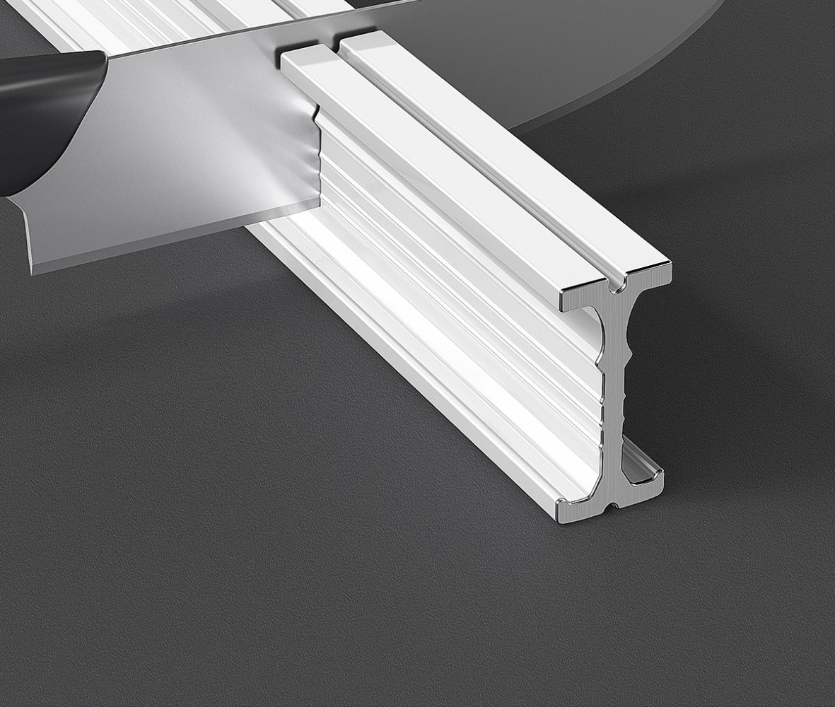 Flexible Curtain Rail Track – Bendable PVC Ceiling Mount Curtain Rod for Bay Window, Bathroom & Home Decor, Trim-to-Fit Monorail Curtain Track System