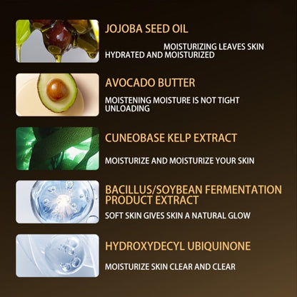 Hyaluronic Acid Cleansing Cream 85g — Gentle Moisturizing Makeup Remover with Plant-Based Squalane, Non-Stripping Nourishing Daily Face