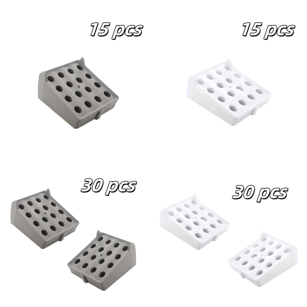 Foldable Stackable Clothes Folding Board Organizer for Shirts Pants Dresses – Heavy-Duty Plastic, Space-Saving, Easy-Clean (15 or 30 pcs)