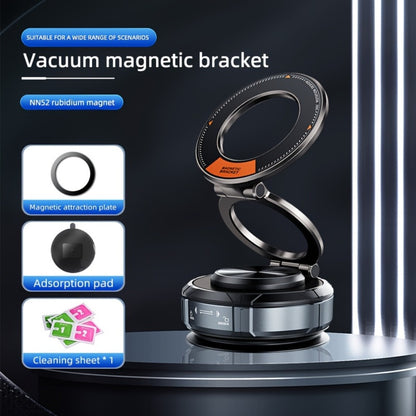 Magnetic Car Phone Holder 22 N55 Magnets 2400gf Force & 78LB Suction – 360° Adjustable Aluminum Alloy Mount with Cooling Vent Design | Compatible with iPhone 16 Pro Max / 15 / 14 / 13 / 12 Plus