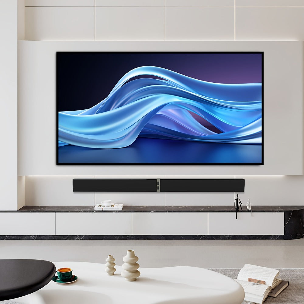 2-in-1 Separable TV Soundbar with Subwoofer – Surround Home Theater Sound Bar for Smart TV, ARC, Optical & AUX Connection, DSP Technology, Infrared Remote Control, Wireless Speaker System