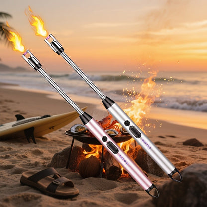 Flexible-Neck Electric Arc Candle Lighter in Nine Color and One- or Two-Piece Checkout Options