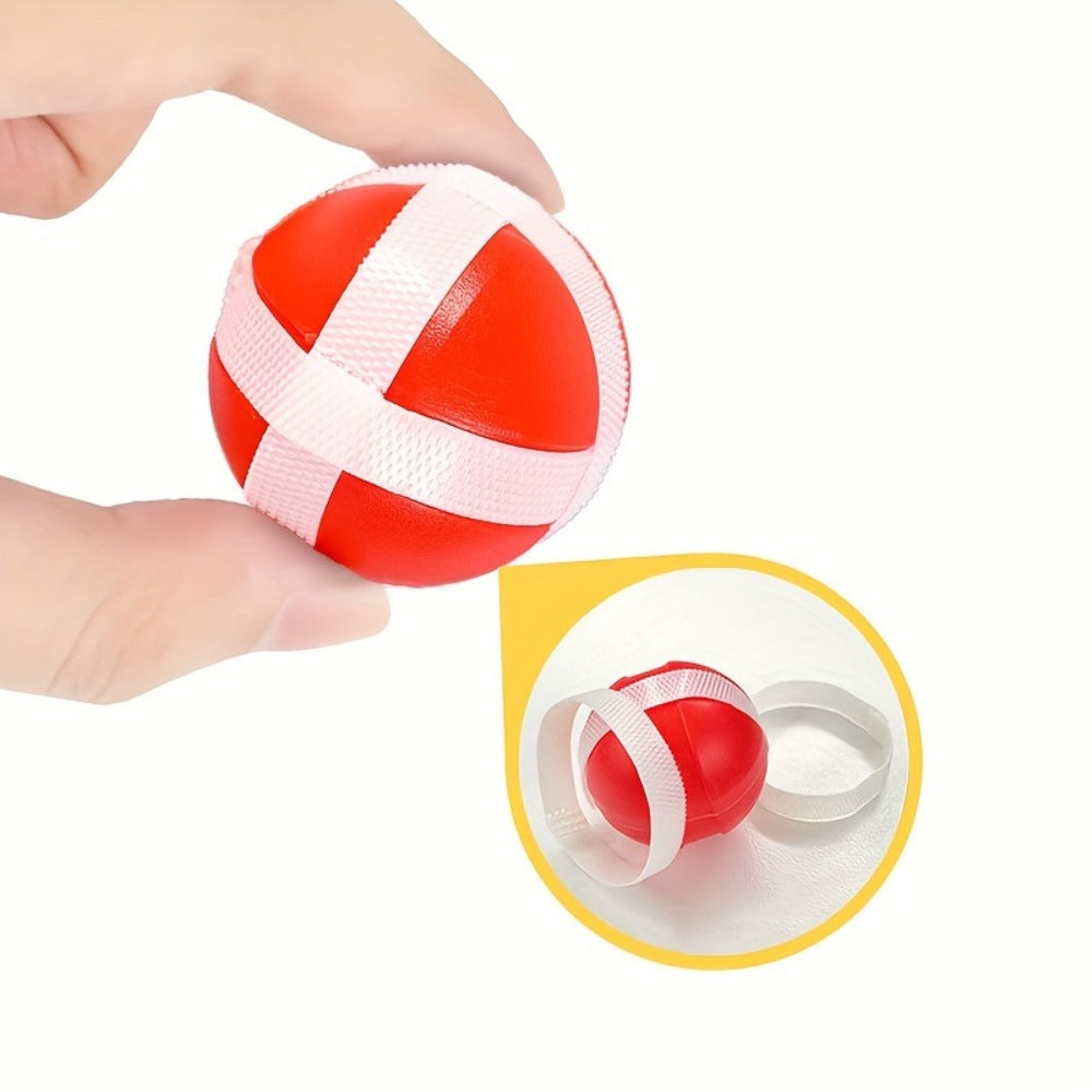 Catapult Sticky Ball Game Set for Kids – Parent-Child Interactive Throwing Toy with Target, Educational STEM Puzzle Activity for Boys Girls Ages 6 7 8 9 10+, Birthday Gift Indoor Outdoor Play