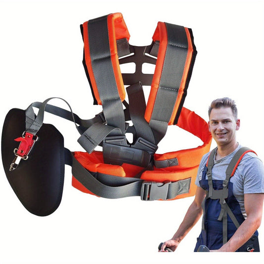 Trimmer Harness Double Shoulder | Adjustable Brushcutter Strap Lawn