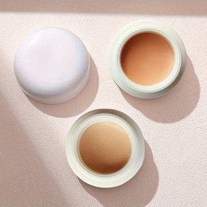 Three-Piece Cream Concealer Pot Set with Style 1, Style 2 and Style 3 Shades for Face Makeup Blending
