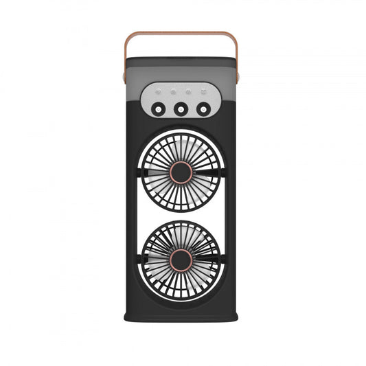 Portable Neck Fan Bladeless Wearable Personal Fan USB Rechargeable Hands-Free Cooling Air Conditioner