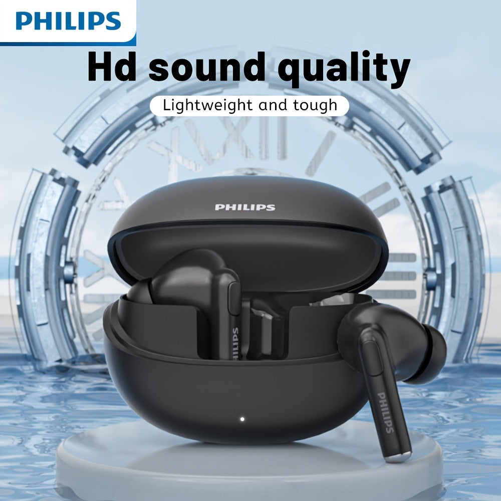 Wireless Earbuds Philips V6.0 Dual Stereo with Noise Reduction, Long Standby and Type-C Charging