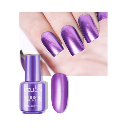 Three-Color Metallic Nail Polish Sets in Elegant, Popular, Summer or Christmas Shade Collections