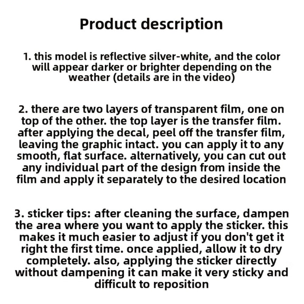 Car Window Decal Gothic Skull 2PCS Reflective Silver UV-Resistant Vinyl | Skeleton Sticker Full Cover Halloween Car Decoration Small 17x11in Large 21.6x17.7in Laptop Mirror Auto Styling