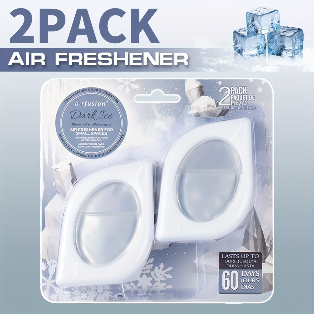 Compact Air Freshener Cups in Six Scents, Available in 2, 6 or 12 Packs for Closets, Bathrooms and Small Spaces