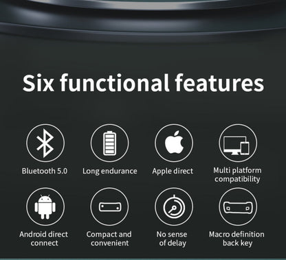 Expandable Mobile Game Controller D3 Joystick with M2 Aim-Assist – Plug & Play for Android iOS HarmonyOS, FPS Shooter Action Games, Phone Gamepad Clip-On Grip White Black Red Blue Gift