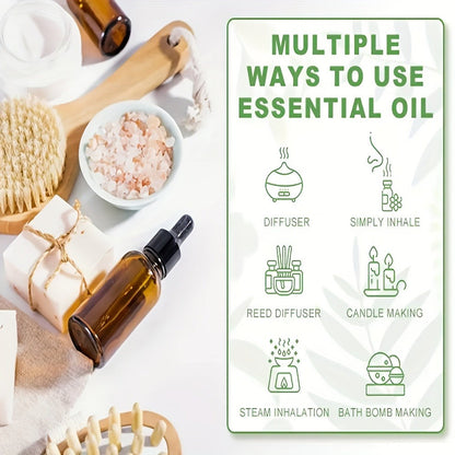 Essential Oil Patchouli Earthy Woody Aroma in 52ml Bottle for Diluted Topical, Diffuser and Humidifier Use