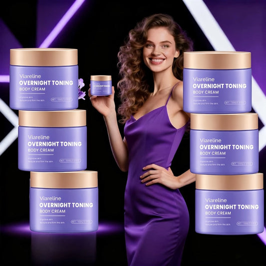 Firming Body Night Cream 6-Pack – Women's Sleep Shaping Lotion for Skin Tightening & Anti-Sagging, Dreamy Night Firming Cream for All Skin Types, 3.38oz Each