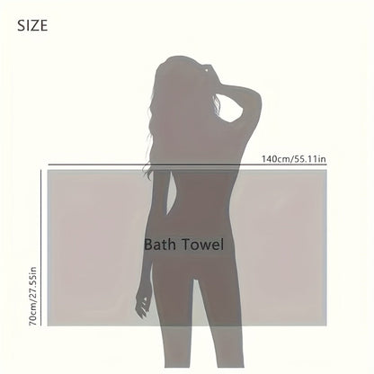 Bath Towels Set 4 or 8 Piece Microfiber Waffle Weave Collection in Gray, Pink, Blue and Beige