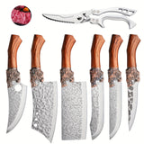Brown Suit 7pc-pp Handle
